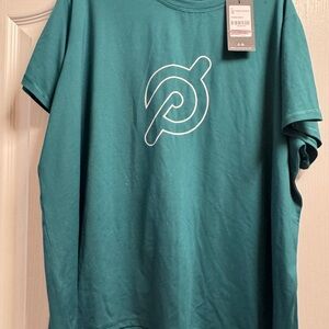 Peloton Teal Logo Crewneck Tee